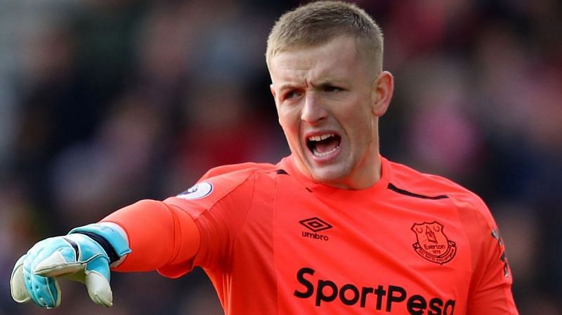 Pickford had a busy second half